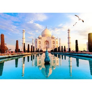 Brain Tree - Taj Mahal 1000 Pieces Jigsaw Puzzle - Random Cut - 27.5"lx19.5"w - 1 of 1