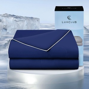 LuxClub Ice Cool Comforter – Soft Cooling Bed Comforter for Hot Sleepers, Lightweight & Breathable All-Season Duvet - 1 of 4