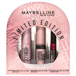 Maybelline Lash Sensational Holiday Limited Edition Mini Eye Kit - Very Black - 3pc
