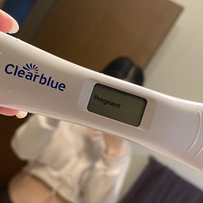 Clear Blue Digital Positive Pregnancy Test