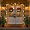 2PCS Artificial Cedar Topiary Trees for Outdoors,Potted Fake Cypress Trees,Faux Cedar Pines Evergreen Plants for Indoor Home Front Porch Decor - 4 of 4