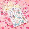 Big Dot of Happiness Mermaid Paper Treat Bags, Girls Birthday Party Candy Bags, Individual Greaseproof White Paper Sandwich Cookie Bags - 25 Count - 2 of 4