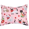 The Lakeside Collection Cat Christmas Complete Comforter Set with Sheets - Queen - 3 of 4