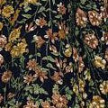 black tan floral