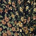 black tan floral