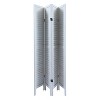 Sevobal Partitions And Room Dividers 4 Pieces Shutter Screen, Portable Room Dividers And Partitions For Bedroom, Office, White, 63.6"*0.7"*67" - 3 of 4