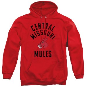 University of Central Missouri Official Mules Logo Adult Pull-Over Hoodie - 1 of 4
