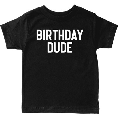 The Juniper Shop Birthday Dude Bold Toddler Short Sleeve Tee