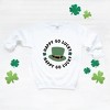 Simply Sage Market Women's Graphic Sweatshirt Happy Go Lucky Hat - 3 of 4