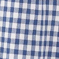 navy white gingham