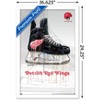 Trends International NHL Detroit Red Wings - Drip Skate 21 Framed Wall Poster Prints - 3 of 4