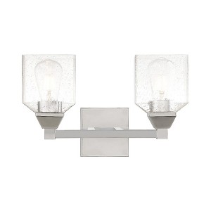 Livex Lighting Aragon 2 - Light Vanity in  Polished Chrome - 1 of 4
