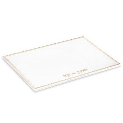 Waterdale Collection - Classic Menorah Tray