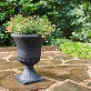 Southern Patio Eb-029816 Winston 16 Inch Diameter Resin Ceramic Indoor ...