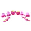 JuzToys 18pcs Tea Party Set for Kids – Pretend Tea Set Toys Include Teapot, Cups, and Kitchen Utensils for Kids Pretend Play - 3 of 3