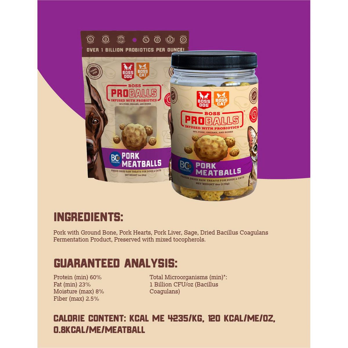 Boss Dog Proballs Treats w/ Probiotics - thumbnail 7