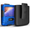 Nakedcellphone Slim Case and Belt Clip Holster Combo for Motorola RAZR 5G Phone (XT2071, 2020) - 2 of 4