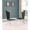Best Master Furniture,Ivane Velvet Dining Chairs, Set of 2 - 2 of 2