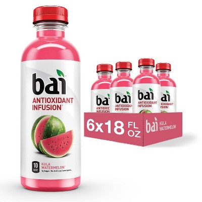 Bai Kula Watermelon Antioxidant Water - 6pk/18 fl oz Bottles