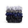 Kitsch-Mass Women's Satin Petite Scrunchies - Midnight - 5ct - 3 of 4