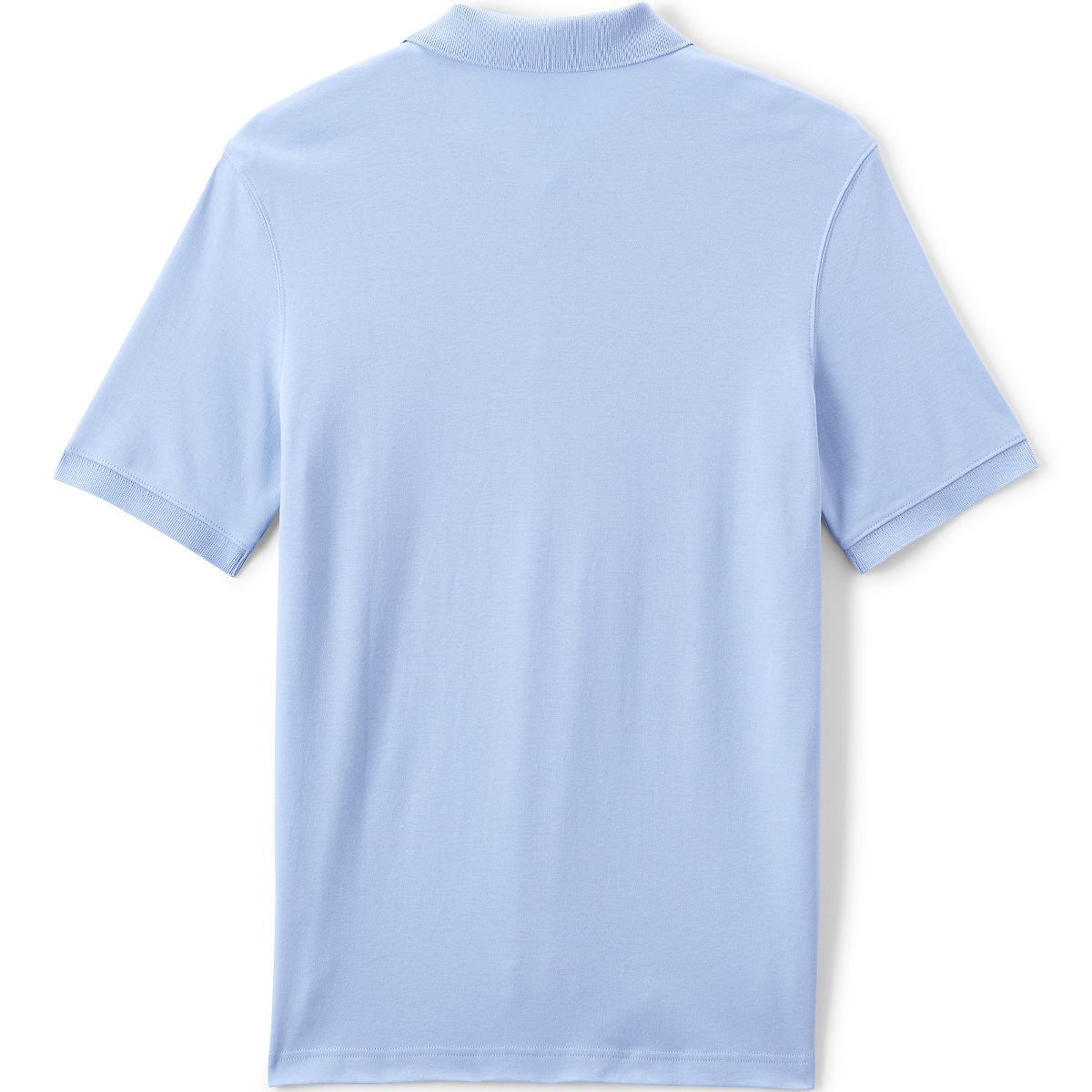 Lands' End School Uniform Men's Long Sleeve Interlock Polo Shirt - thumbnail 9