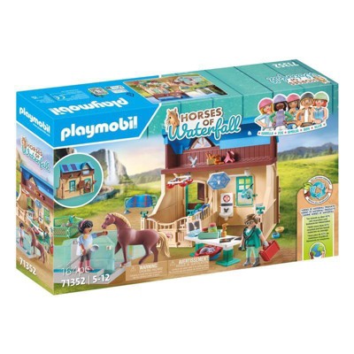 Playmobil Horses of Waterfall Riding Therapy and Veterinary Practice 71352 Playset 164pcs
