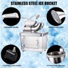 661 lbs/h Commercial Ice Crusher, 350W Electric Snow Cone Machine w/4 Blades and 38L Stainless Steel Ice Storage Box for Restaurants, Bars & Home Use - 4 of 4