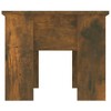 vidaXL Coffee Table Smoked Oak 31.1"x19.3"x16.1" Engineered Wood - 4 of 4