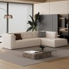 NicBex Upholstered Modular Sectional Sofa Modern Chenille Fabric Comfy L-Shaped Sofa Couch Convertible Minimalist Sofa for Living Room - 4 of 4