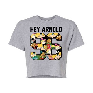 Women's - Hey Arnold! - Arnold 1996 Cropped Graphic T-Shirt - 1 of 4