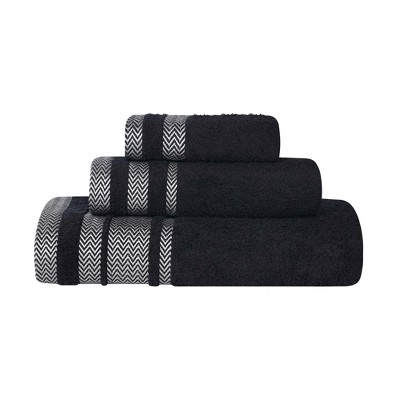 Cotton Medium Weight 3 Piece Bathroom Towel Set by Blue Nile Mills