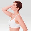 Bali Women's Live It Up Seamless Underwire Bra 3353 White - 36ddd : Target