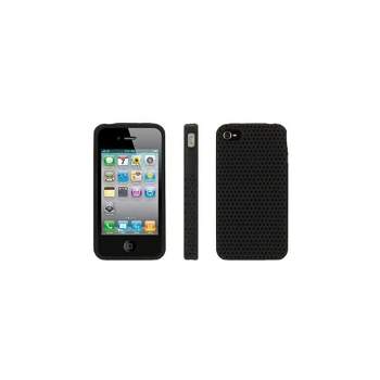 Griffin FlexGrip Punch Silicone Cover for Apple iPhone 4/4S - Black