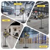 Ihomadore 26" Pedestal Fans with Adjustable Height Oscillation for Industrial Factory - 3 of 4