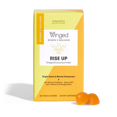 Winged Wellness Women's Rise Up Gummies - 50ct