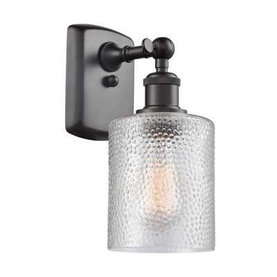 Cobbleskill - 1 Light Wall Sconce In Industrial Style-9 Inches Tall and 5 Inches Wide