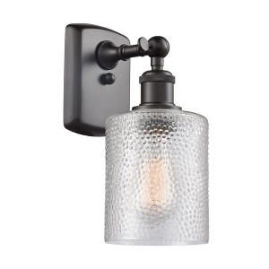 Cobbleskill - 1 Light Wall Sconce In Industrial Style-9 Inches Tall and 5 Inches Wide - 1 of 1