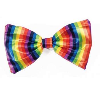 Forum Novelties Adult Rainbow Bow Tie