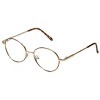Calabria FL-90 Antique-Brown Eyeglasses :: Custom Left & Right Lens - 2 of 3