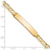 Black Bow Jewelry 14k Yellow Gold Anchor Link I.D. Bracelet - 8 Inch - 3 of 4