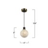 Artcraft Lighting Gem 1 - Light Pendant in  Black/Brushed Brass - 2 of 4