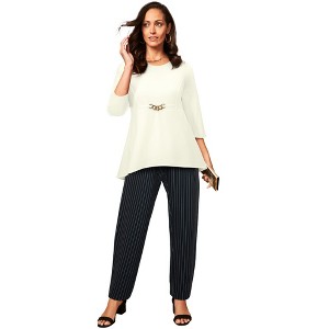 Jessica London High Low Buckle Tunic - 1 of 4
