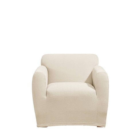 Stretch Modern Block Chair Slipcover