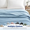 Peace Nest Lightweight Breathable Cooling Waffle Reversible Blanket Summer Dual-side Comfort for Hot Sleepers - 4 of 4