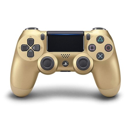 Sony Dualshock 4 Wireless For Playstation 4 Gold Durable Gaming Controller  Manufacturer Refurbished : Target