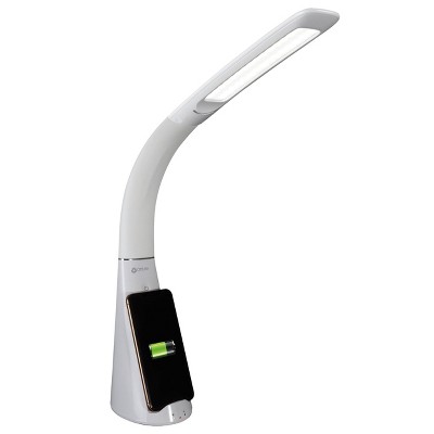 Emerge Sanitizing Desk Lamp With Usb Charging (includes Led Light Bulb) -  Ottlite : Target