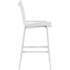 Meridian Furniture Nizuc White Outdoor Patio Mesh Barstool (Set of 2) - 4 of 4
