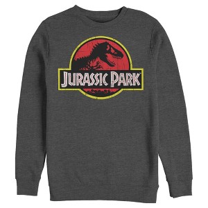 Men's Jurassic Park T Rex Logo Sweatshirt - 1 of 3