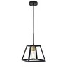 Elegant Lighting Resolute 1 light brass and black Pendant - 4 of 4