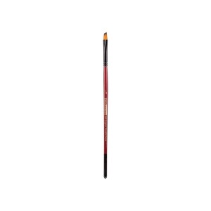 Creative Mark Ebony Splendor Short-Handled Synthetic Sable Paint Brush, Angular, Pack of 3, Teijin Multi-Filament Hair, Handcrafted Synthetic Paint - 1 of 4